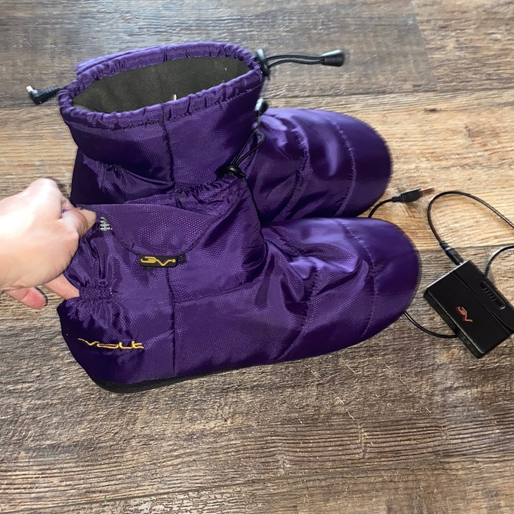 Womens new large Volt heated slipper